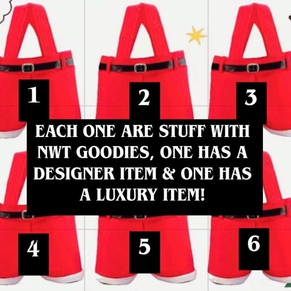 Cre8tive’s Stuffed Santa Pants. This is a listing created for a Posh Show